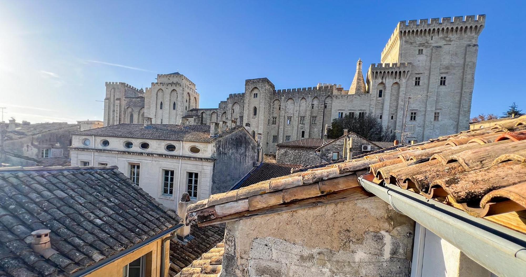 Apartamento Ac - Private Exterior - Au Pied Du Palais Des Papes! Aviñón Exterior foto